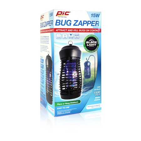 Pic PIC Outdoor Insect Zapper 1/4 acre 15 W 15W-ZAPPER